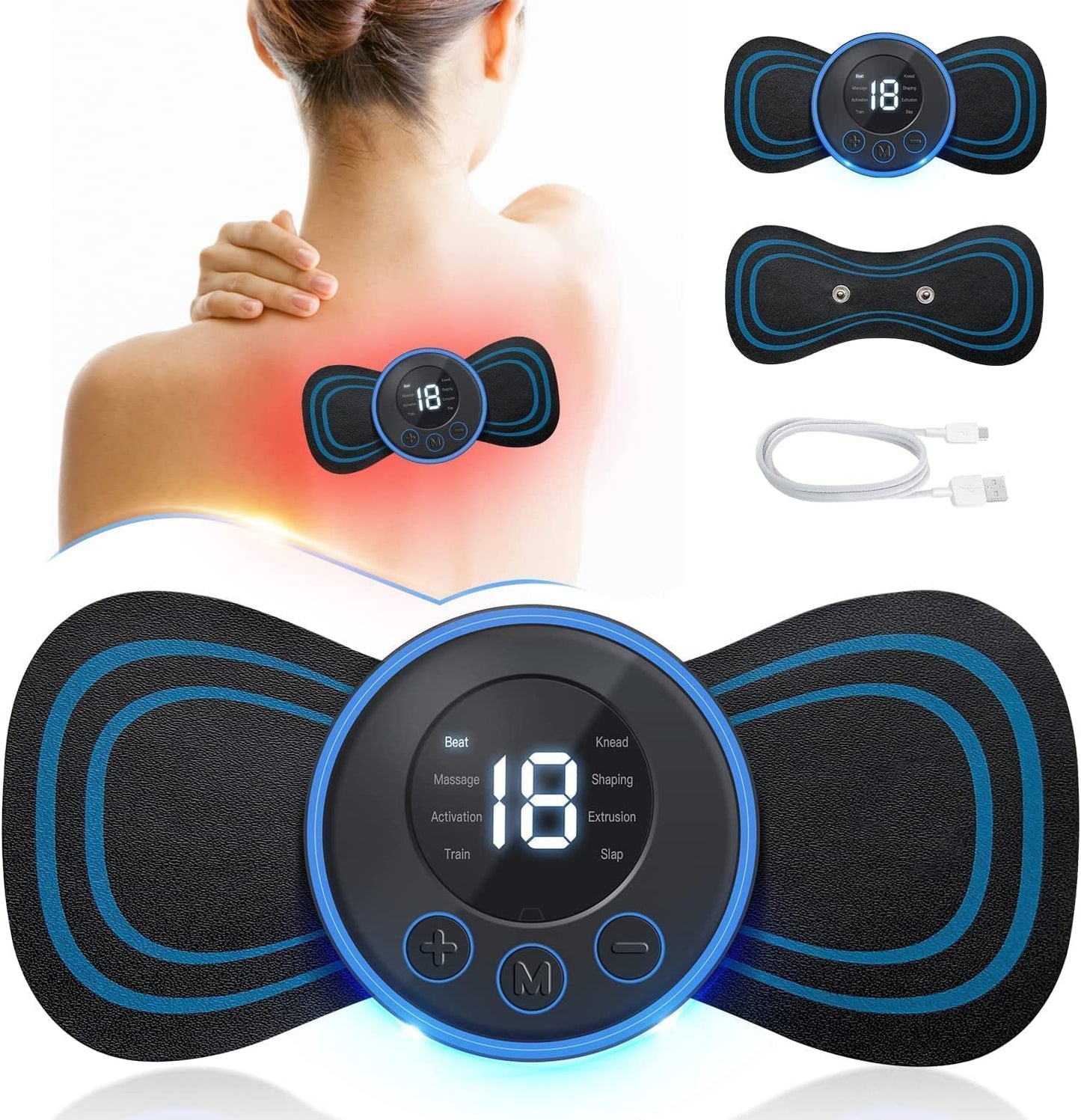 Mini Body Massager Machine for Pain Relief | 50% OFF