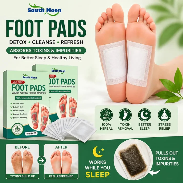 Herbal Ingredient Detox Foot Pads (PACK OF 2)