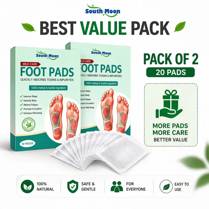Herbal Ingredient Detox Foot Pads (PACK OF 2)